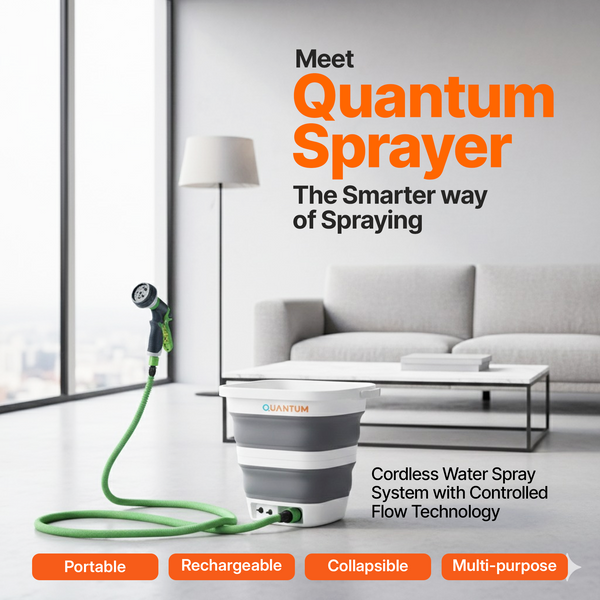 Quantum Sprayer: The Ultimate All-In-One Portable Spray Solution for Home & Outdoors