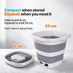 Smart Multiuse Portable Sprayer with Adjustable 8-Mode Nozzle & Rechargeable Power