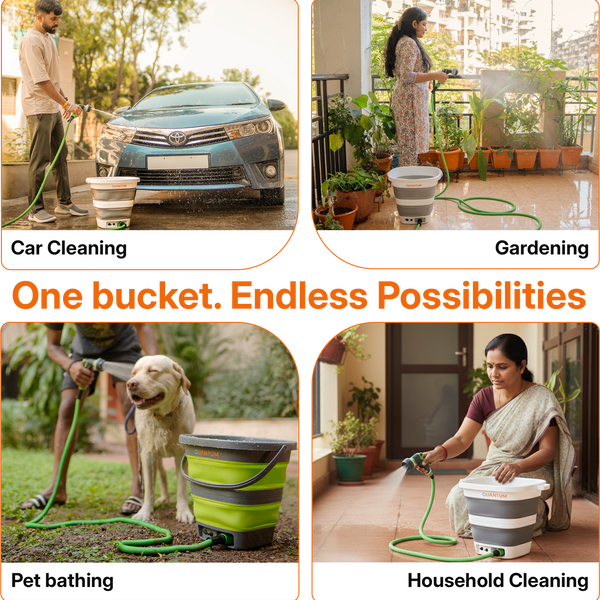 India's 1st Cordless Collapsible Sprayer - Clean Anything, Anywhere in Seconds